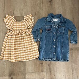 Zara Toddler Girls Fall Dress Bundle Size 3-4 years